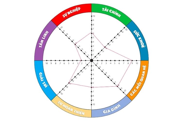 Bánh xe cuộc đời là gì? Cách tạo bánh xe cuộc đời cân bằng cuộc sống