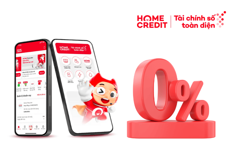 Cách tính trả góp điện thoại của Home Credit. (Nguồn: Internet)