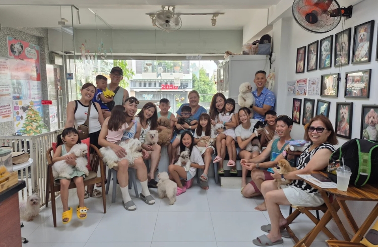 Lanlan Pet Coffee & Tea - Quán cafe cún cưng quận 2