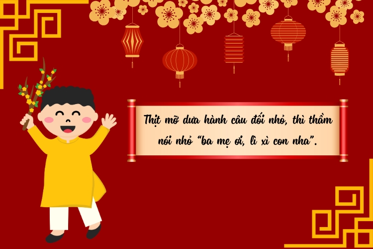 Caption, status Tết hài hước, bá đạo