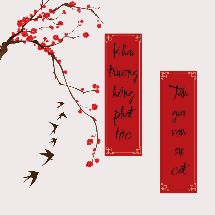 Câu đối Tết tân gia, khai trương