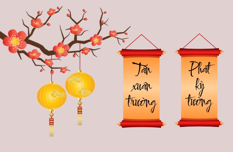 câu đối ngày Tết 3 chữ hay