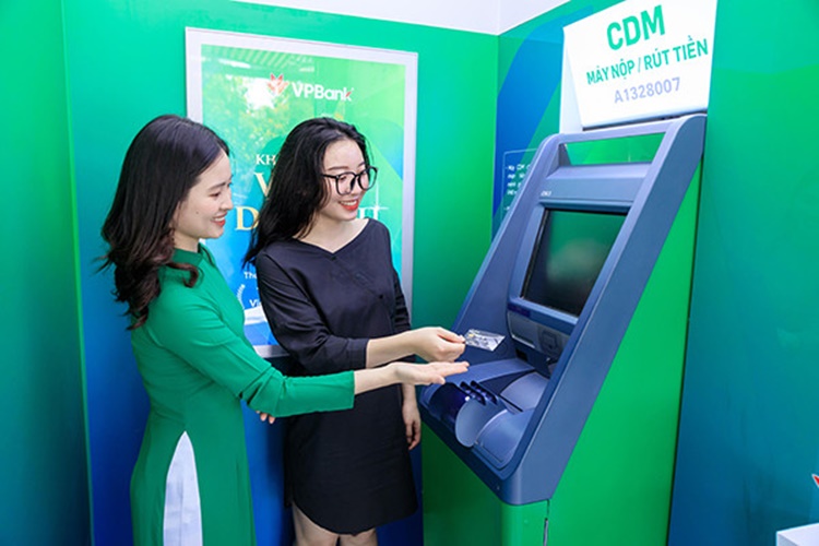 Danh sách ngân hàng có hỗ trợ máy CDM