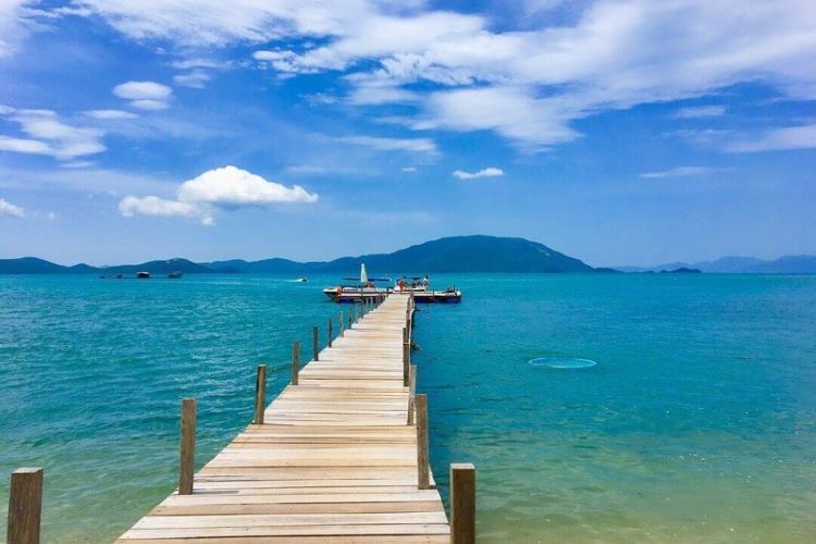 Cầu gỗ tình yêu Điệp Sơn - Địa điểm check in Nha Trang