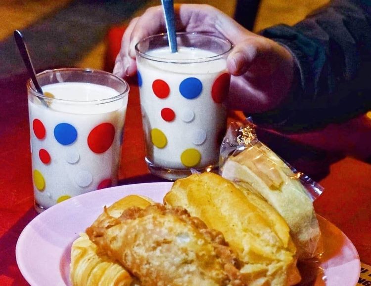 Sữa đậu nành nóng