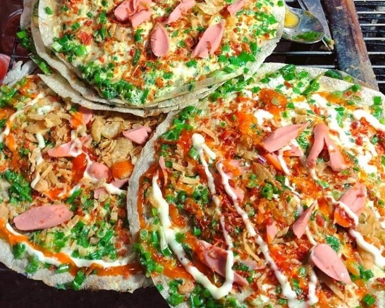 Bánh tráng nướng tại Phú Quốc