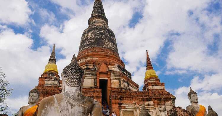  Wat Yai Chai Mongkhon – Chùa cổ nổi bật tại cố đô Ayutthaya