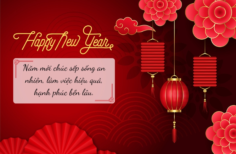 Lời chúc Tết sếp nam