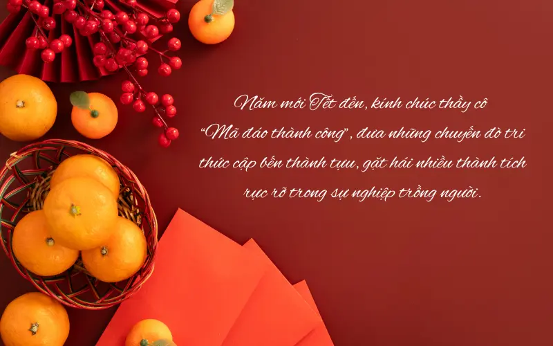 ảnh chúc Tết thầy cô giáo hay, ý nghĩa năm mới 2026