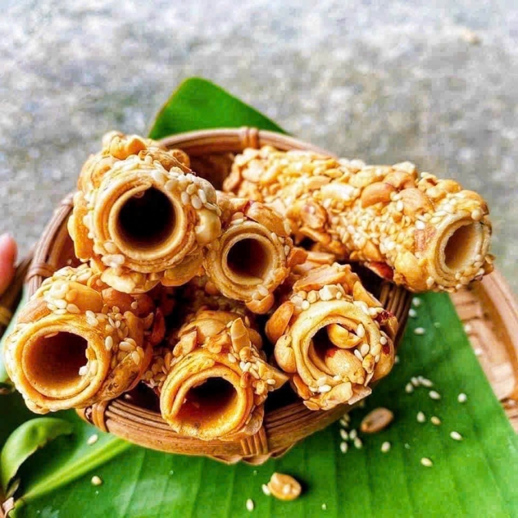Bánh ống đậu phộng