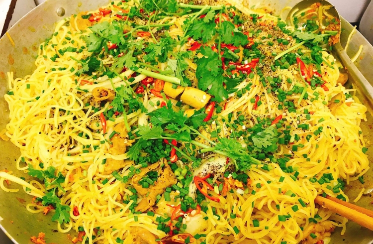 Bún nghệ