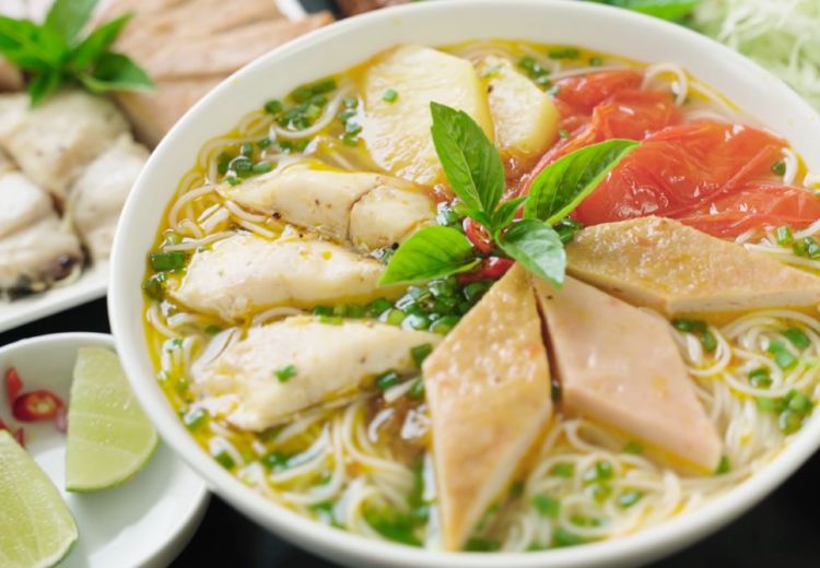 Bún chả cá Nha Trang thơm ngon