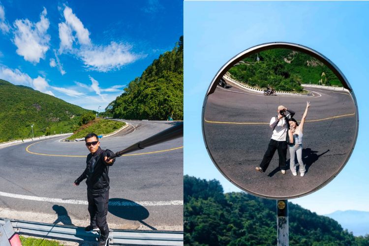 Những khúc cua ấn tượng trên cung đường đèo