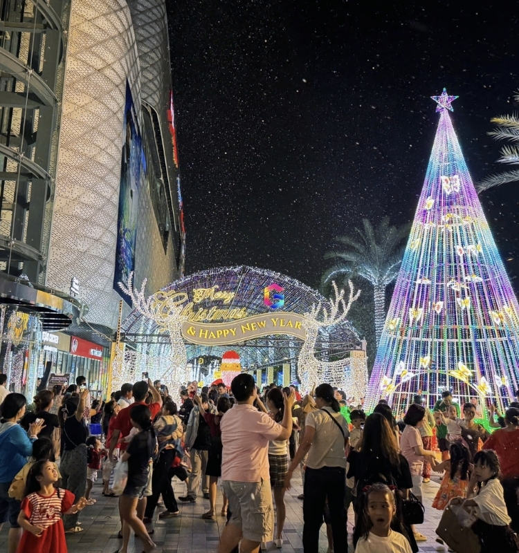 Địa điểm chơi Giáng sinh ở Sài Gòn - Giga Mall