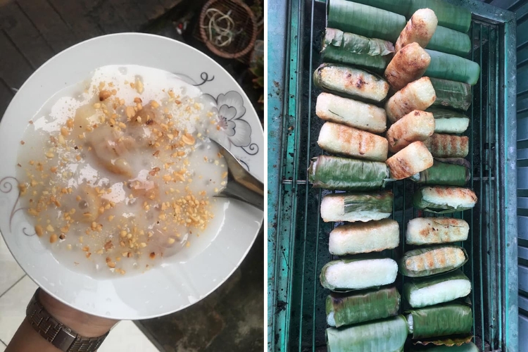 Chuối Nướng Miền Tây