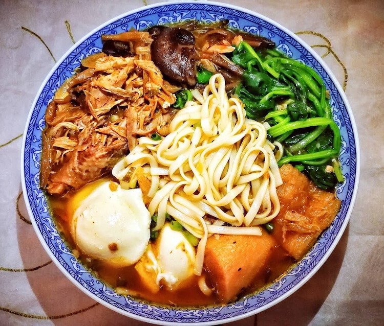 Mì trường thọ - Món ăn Trung Quốc dễ làm