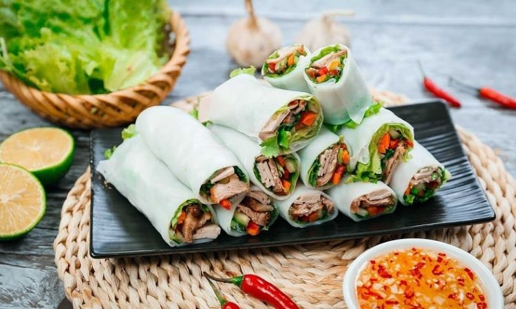 Phở cuốn - Đồ ăn vặt Hà Nội