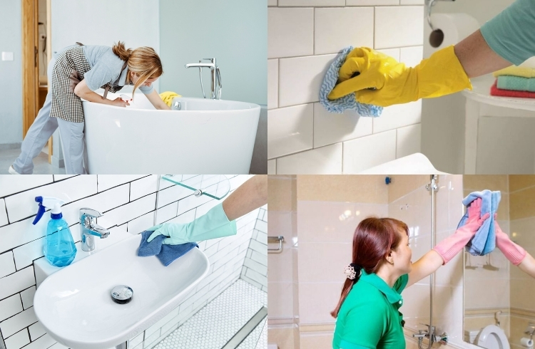 Vệ sinh nhà tắm