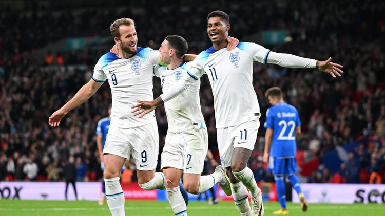 Đội tuyển Anh được xem là ứng cử viên sáng giá cho chức vô địch Euro 2024