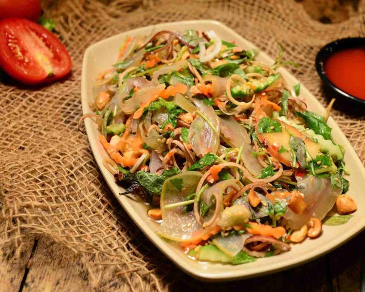 Nộm da trâu vị giòn sần sật