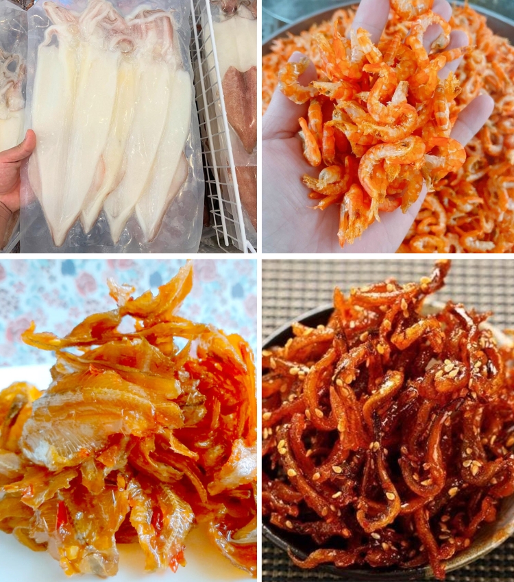 Hải sản khô
