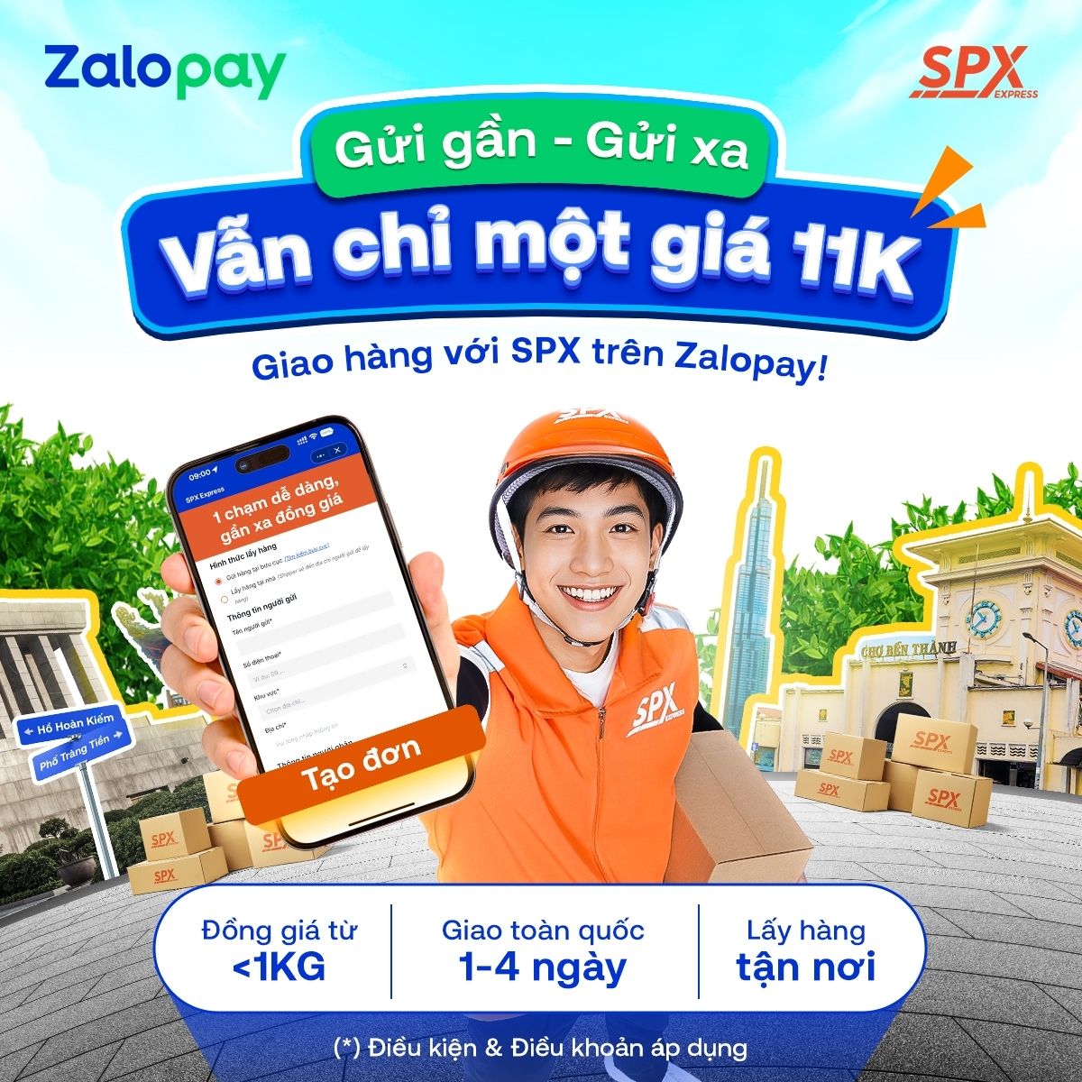 Giao hàng toàn quốc với SPX Express