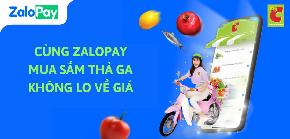Hướng dẫn chi tiết cách mua hàng Big C online trong Zalo | ZaloPay