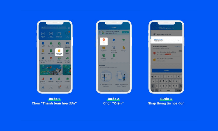 Thanh toán tiền điện online qua ứng dụng ZaloPay