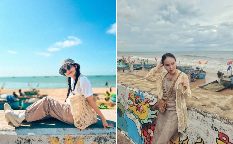 những bức ảnh triệu like tại ven biển Phước Hải