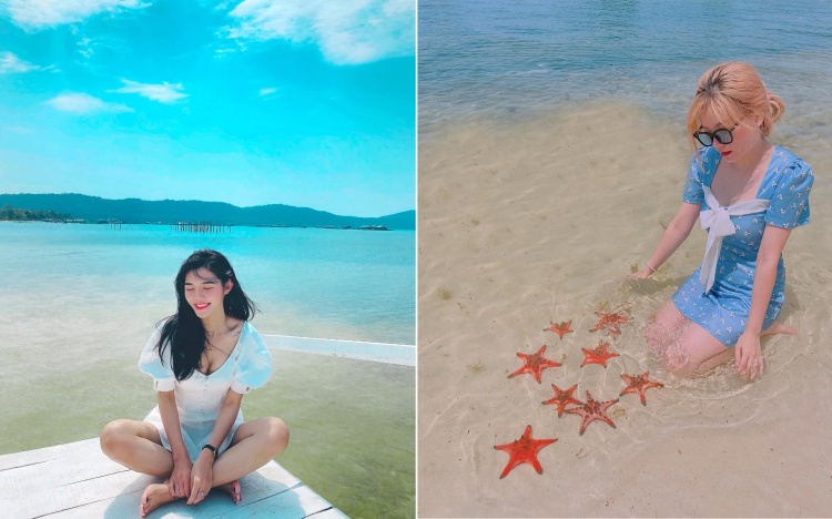 Mùa khô là thời điểm đẹp để khám phá làng chài