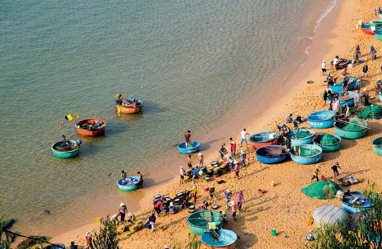 Làng chài Nhơn Lý – Quy Nhơn, Bình Định (Ngay thuộc Gia Lai) 