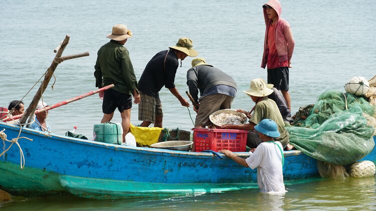 Trải nghiệm làm ngư dân Hàm Ninh