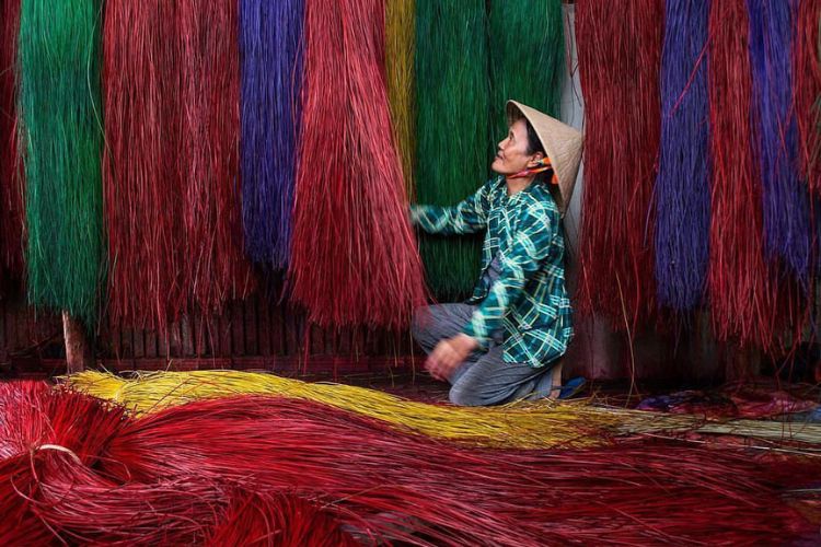 Làng chiếu Định Yên - Đồng Tháp