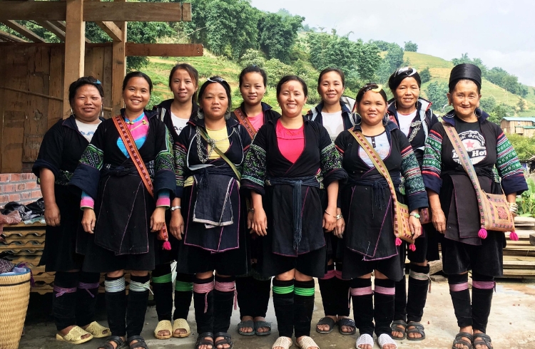 Người Mông đen tại Lao Chải