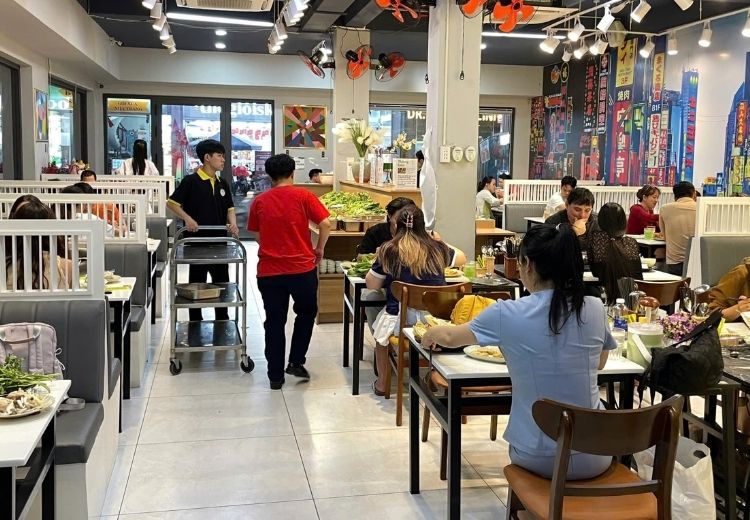 Buffet lẩu rau nấm - Vườn rau xanh 
