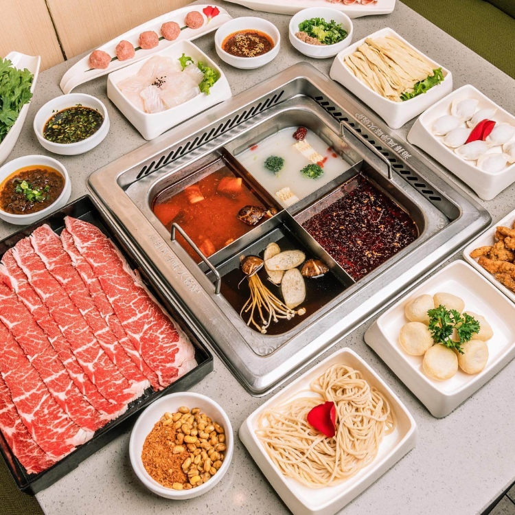 Các loại nước lẩu tại Haidilao