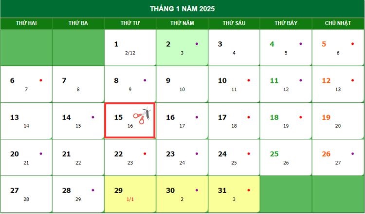 Ngày Đẹp Cắt Tóc Tháng Giêng 2025: Lựa Chọn Ngày Thần Tài Mang Lộc Vận Cho Bạn