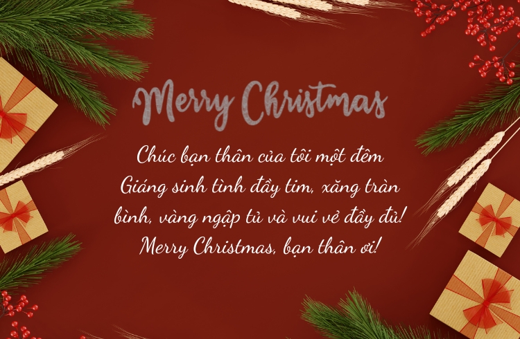 Lời chúc Giáng sinh hài hước, dí dỏm