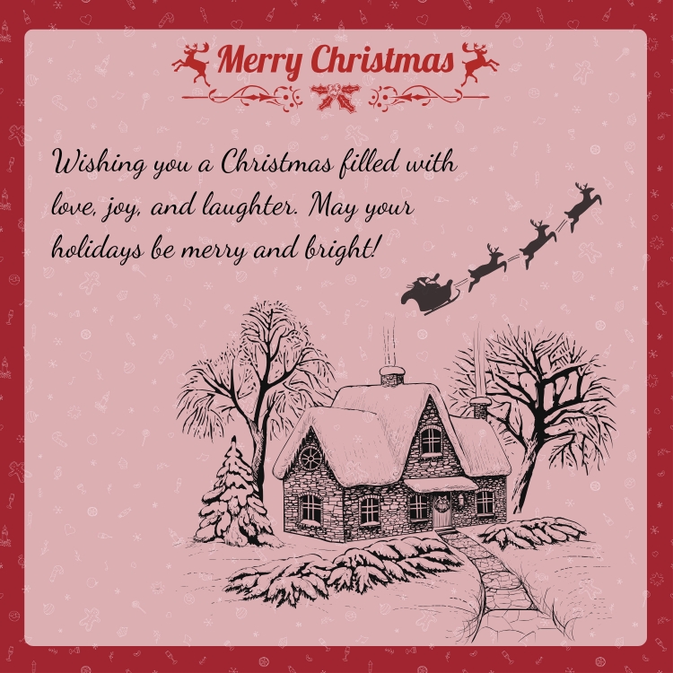 Lời chúc Giáng sinh cho bạn bè bằng tiếng Anh