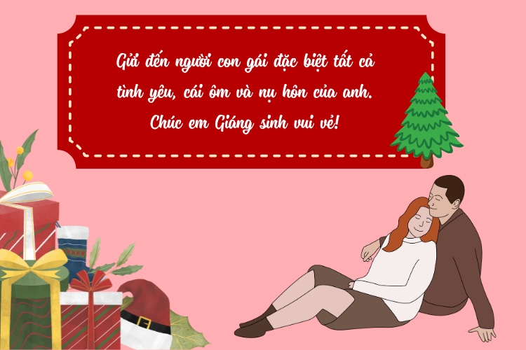 Lời chúc Giáng sinh ý nghĩa cho người yêu nữ (bạn gái)