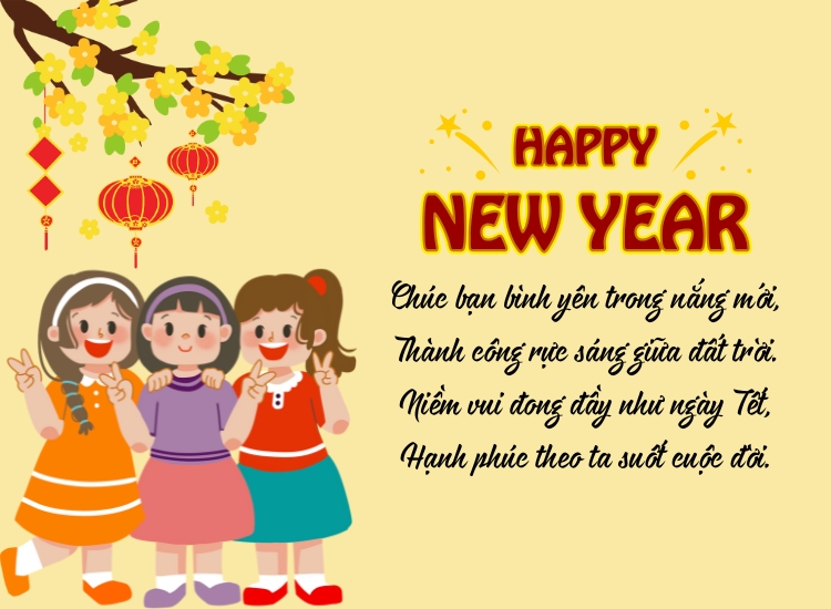Thơ chúc năm mới 2026 cho bạn bè ý nghĩa và đậm chất văn chương
