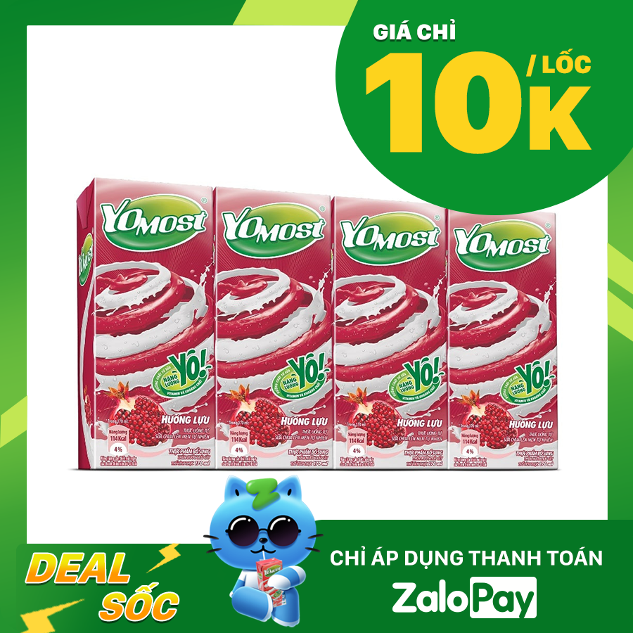 mua Yomost trên BigC Zalo OA với chỉ 10k