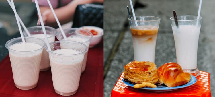 Sữa đậu nành, đậu xanh