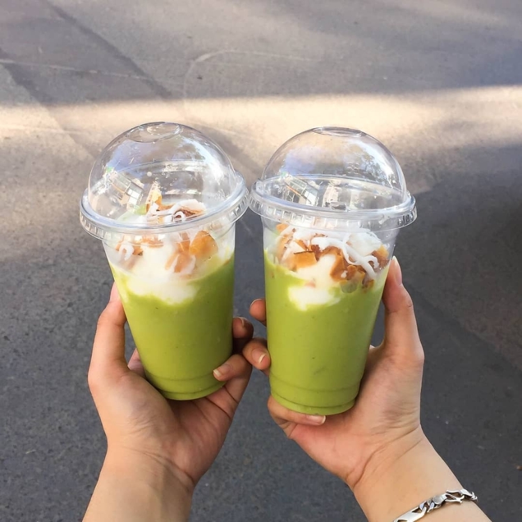 Kem bơ Đà Lạt béo ngậy, mát lạnh