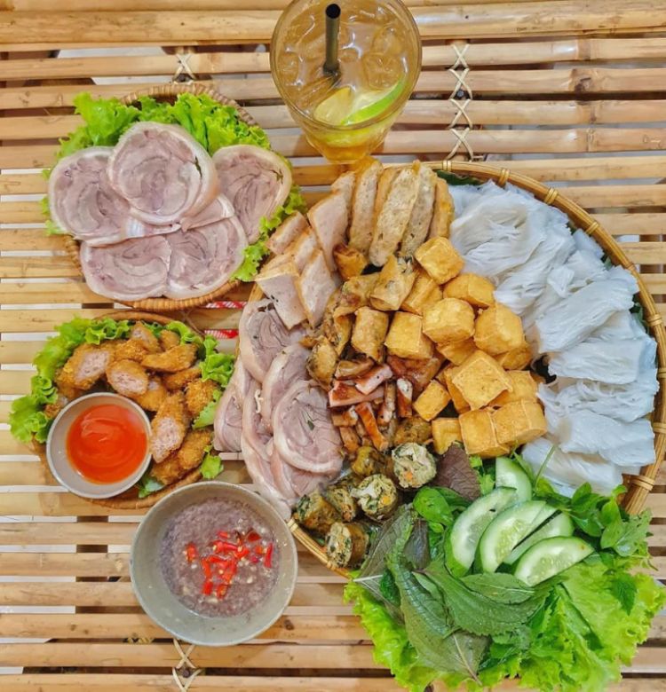 Bún đậu mắm tôm Nha Trang