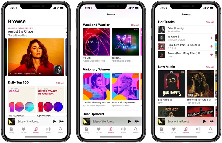 Các ưu điểm của Apple Music