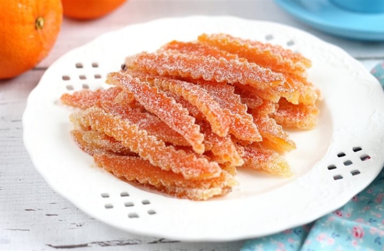 Mứt cam thảo (vỏ cam sấy)