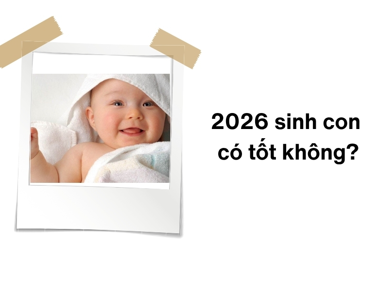 2026 sinh con tốt không
