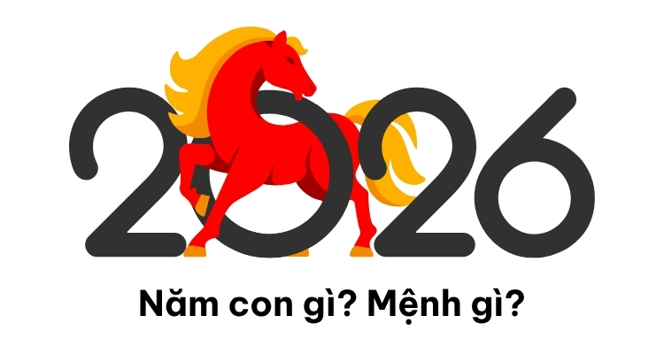 Năm 2026 năm con gì?