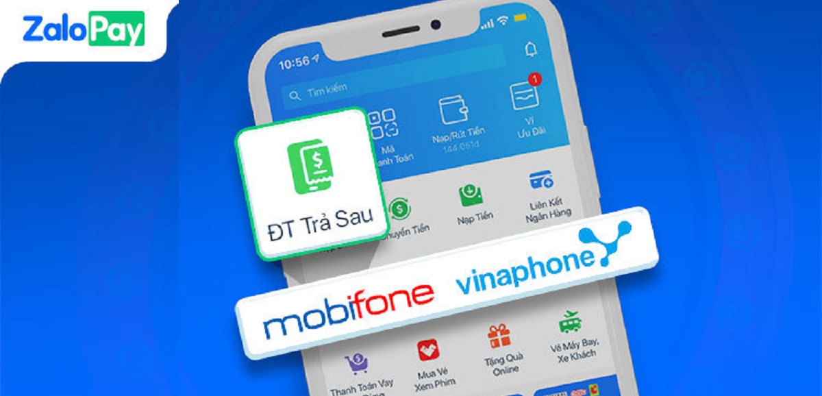 Cách nạp thẻ cho thuê bao trả sau mạng MobiFone, VinaPhone